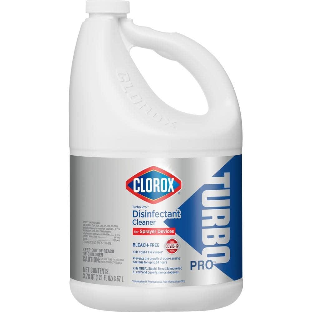 A gallon of clorox toilet cleaner