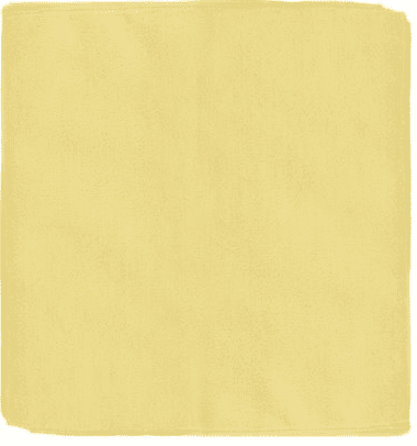 A yellow paper with some white dots on it